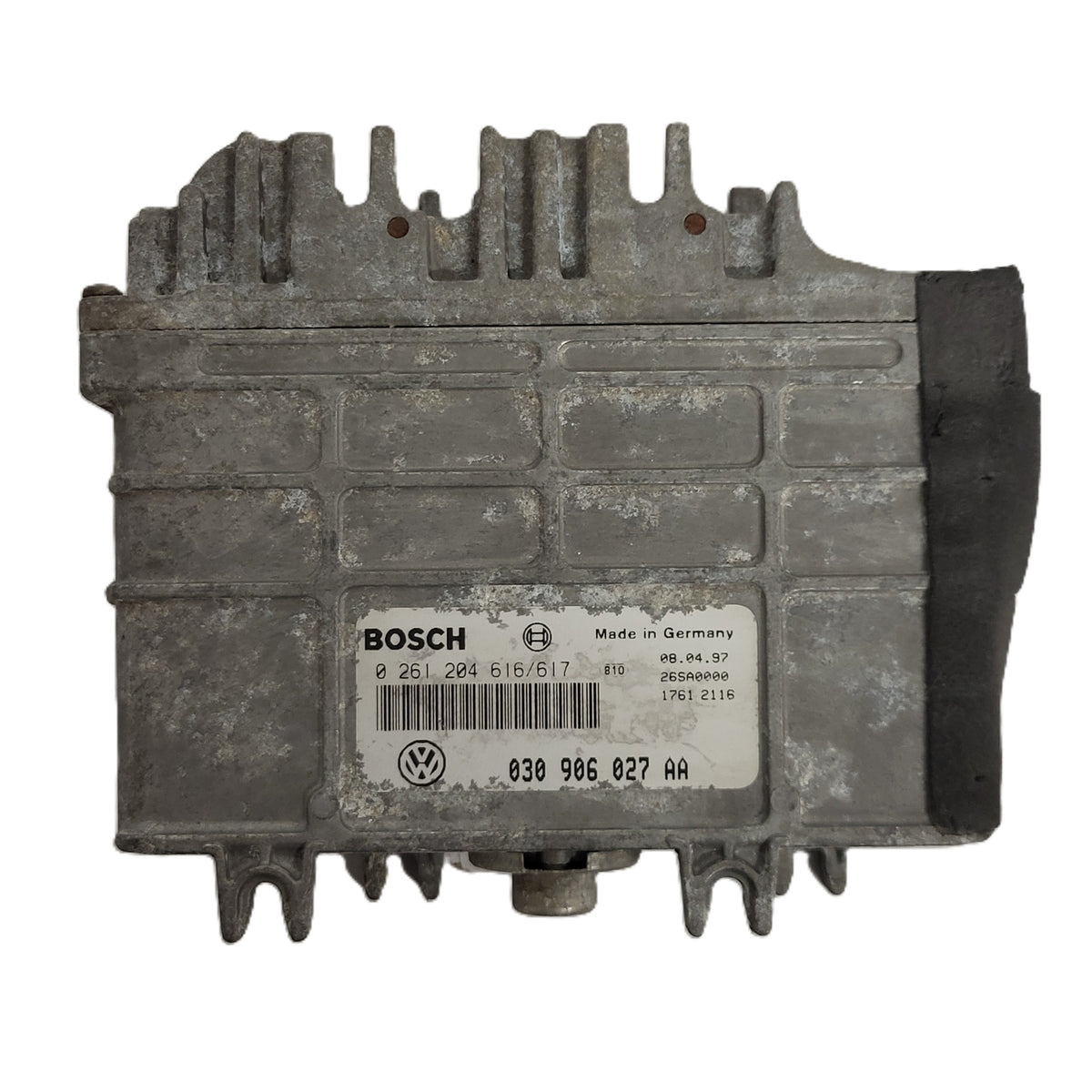 VOLKSWAGEN POLO ECU / 030906027AA / 0261204616/617 / BOSCH - B85-14 - 1