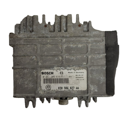 VOLKSWAGEN POLO ECU / 030906027AA / 0261204616/617 / BOSCH - B85-14 - 1