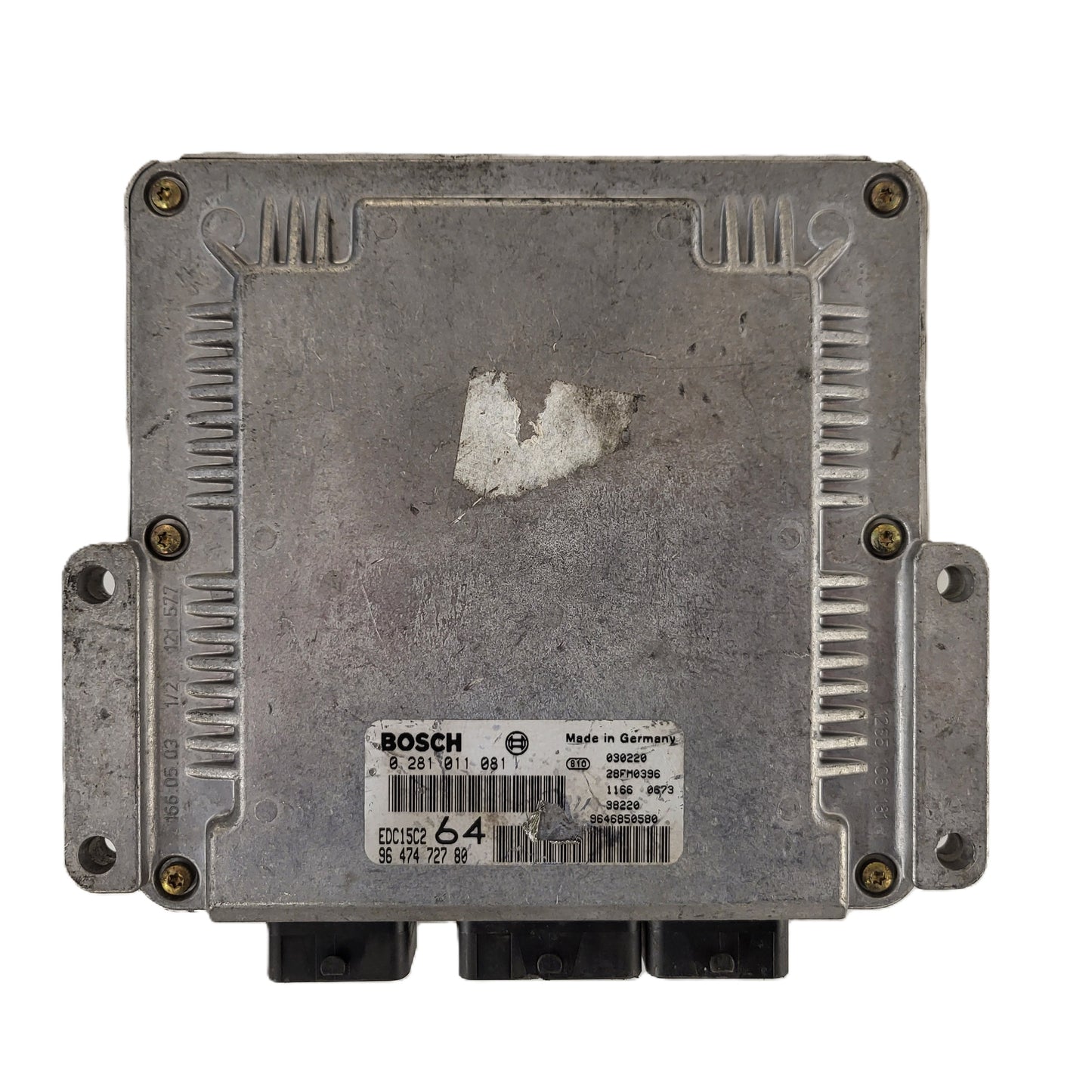 PEUGEOT 307 2.0 HDI ECU / 0281011081 / 9647472780 / EDC15C2 / BOSCH