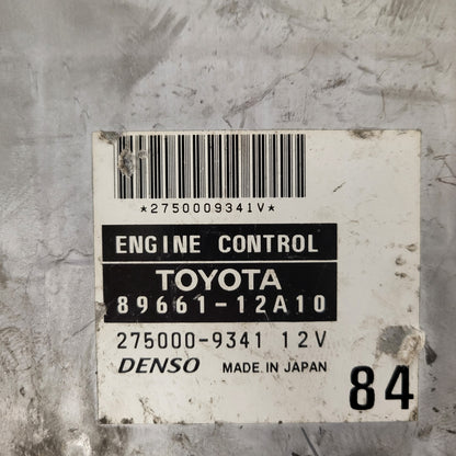 TOYOTA COROLLA ECU / 89661-12A10 / 275000-9341 / 8966112A10 / DENSO