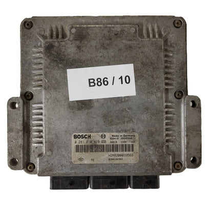 RENAULT ECU / 0281010819 / 8200039569 / 8200166362 / BOSCH