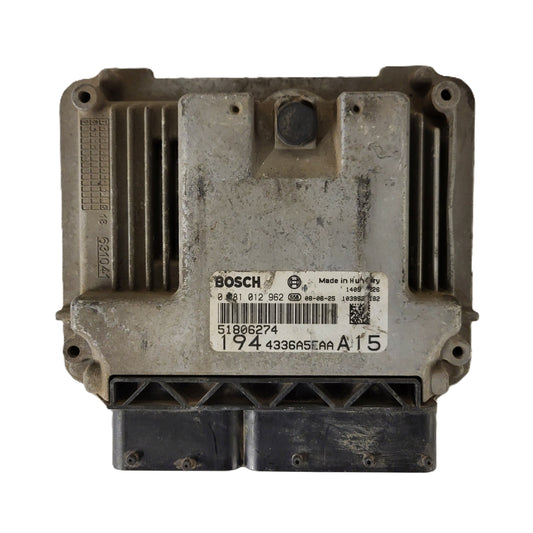 FIAT CROMA ECU / 0281012962 / 51806274 / BOSCH