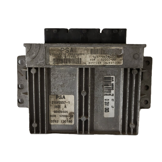 PEUGEOT CITROEN ECU / 9641815680 / 9637706080 / 21645557-1 / S2000-22 / SAGEM