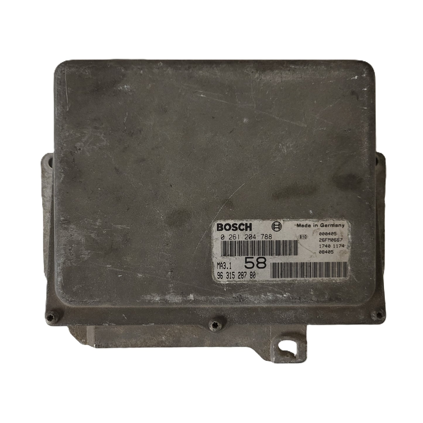 Peugeot Citroen ECU / 0261204788 / 9631528780 / MA3.1 / BOSCH
