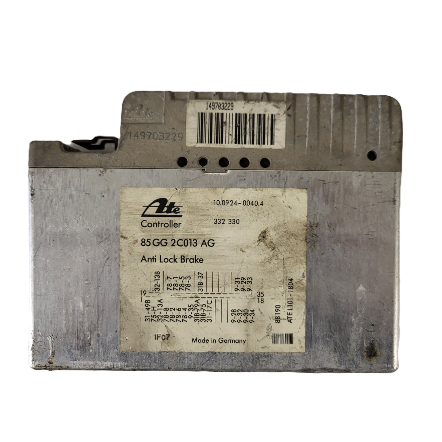 FORD SIERRA 1.8 2.0 CENTRALINA ABS ECU ATE 85GG2C013AG / 10.0924.0040.4 / 332330