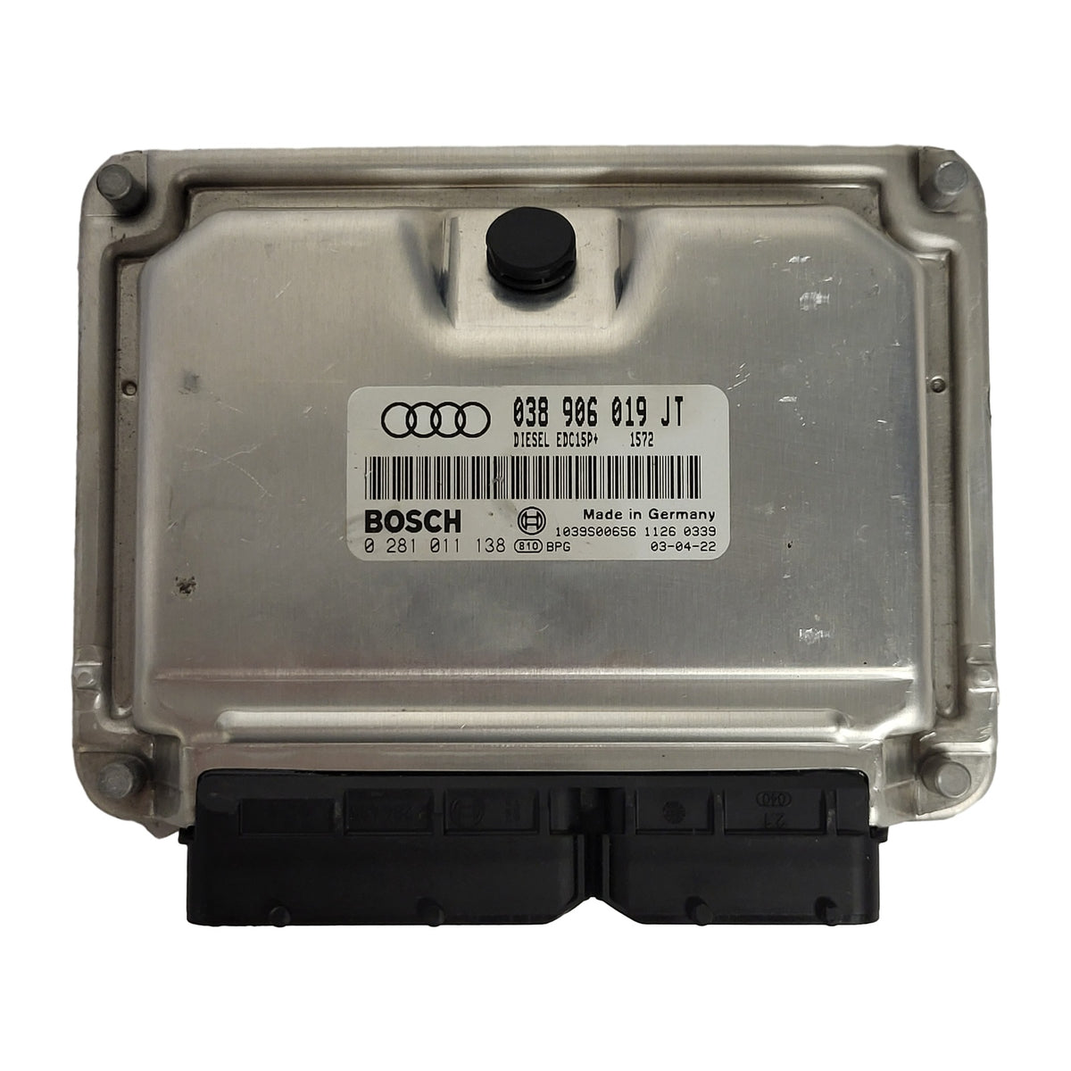 VW LUPO POLO AROSA ECU / 030906027E / 0261203932 / BOSCH - B86-21 - 1