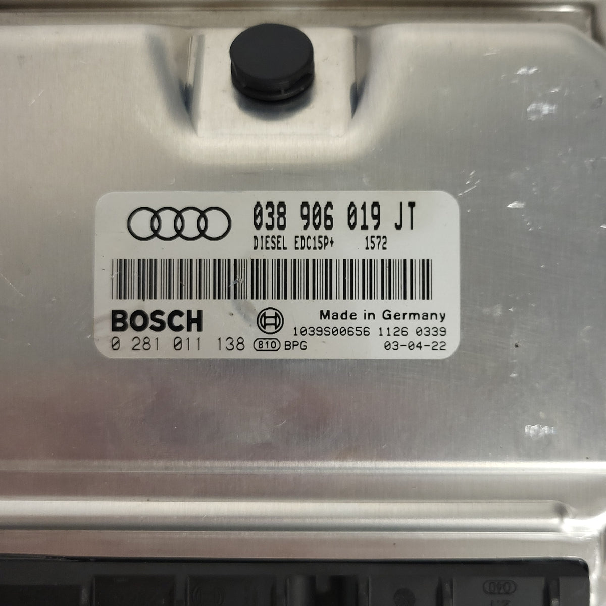 VW LUPO POLO AROSA ECU / 030906027E / 0261203932 / BOSCH - B86-21 - 2