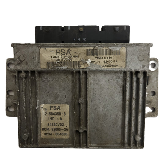 PEUGEOT CITROEN ECU / 21584350-8 / 9651500880 / 9644625680 / S2000-2A