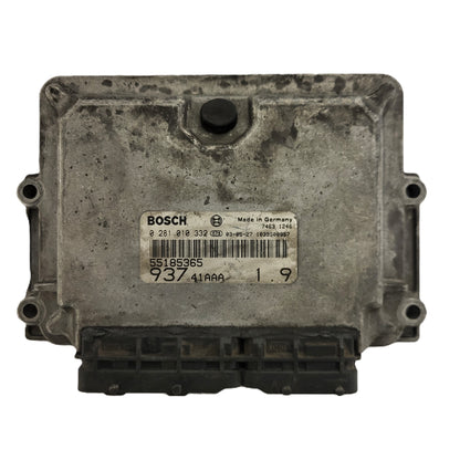 ALFA 147 ECU / 0281010332 / 55185365 / BOSCH - B87-02 - 1