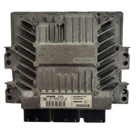 Renault Megane Scenic ECU / S122326113A / 8200804775 / 8200807626 / SID301 / SIEMENS