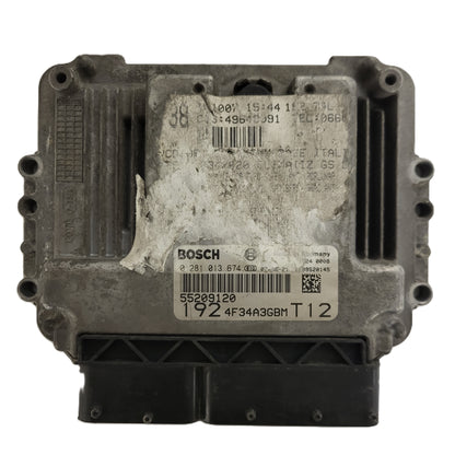 FIAT STILO ECU / 0281013674 / 55209120 / BOSCH