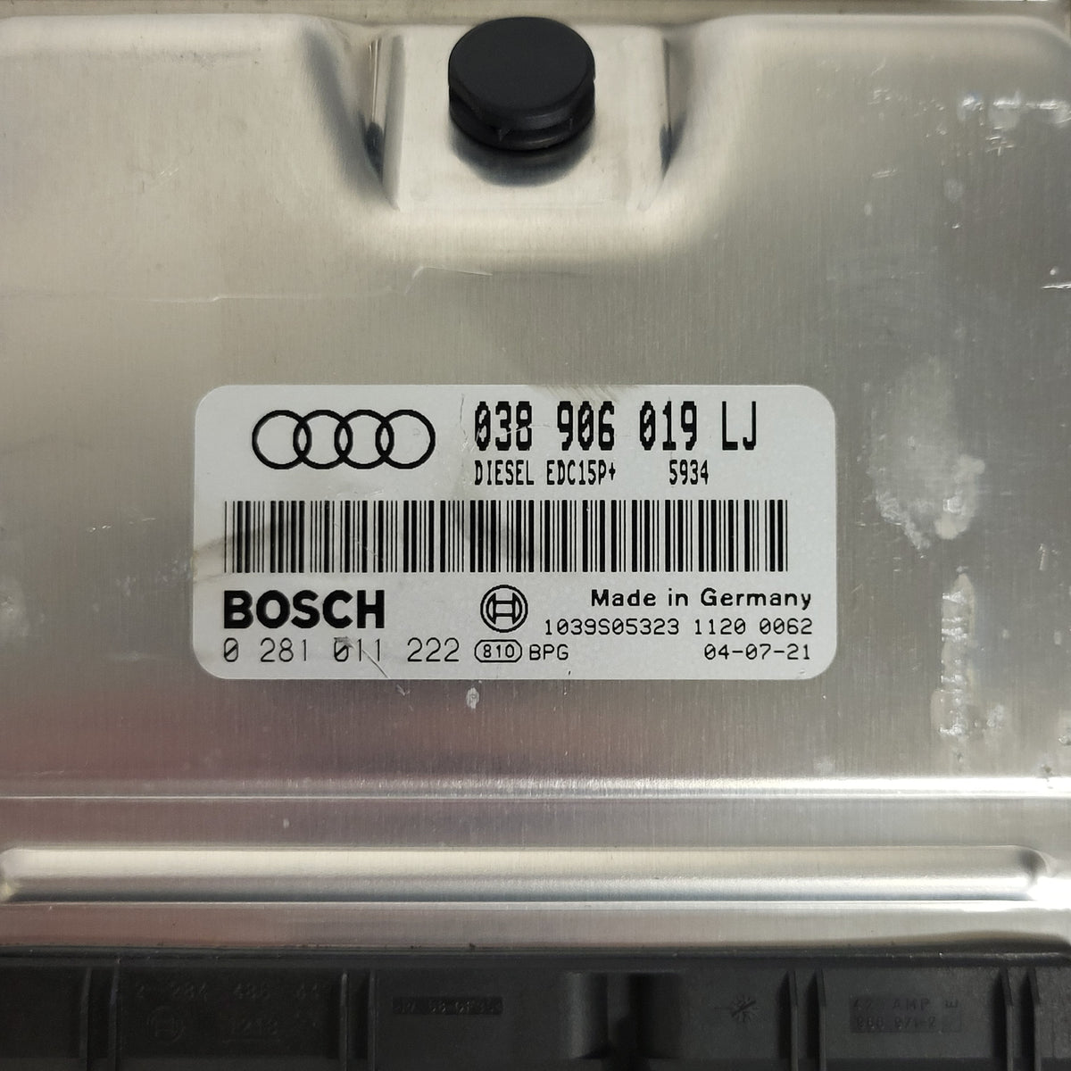 3x AUDI A4 ECU / 038906019LJ / 0281011222 / EDC15P+ / BOSCH BULK STOCK