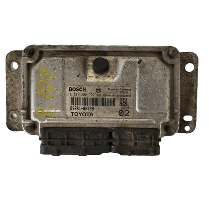 Citroen C1 TOYOTA AYGO 107 ECU / 0261208702 / 89661-0H020 / BOSCH