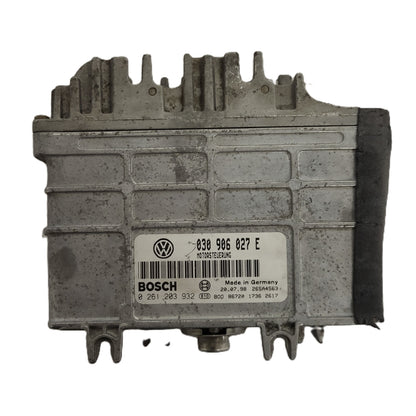 VW LUPO POLO AROSA ECU / 030906027E / 0261203932 / BOSCH - B87-15 - 1