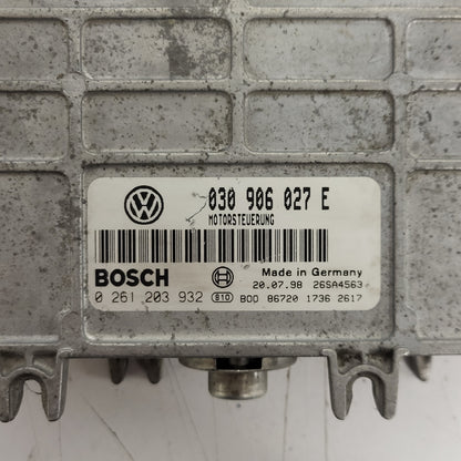 VW LUPO POLO AROSA ECU / 030906027E / 0261203932 / BOSCH - B87-15 - 2
