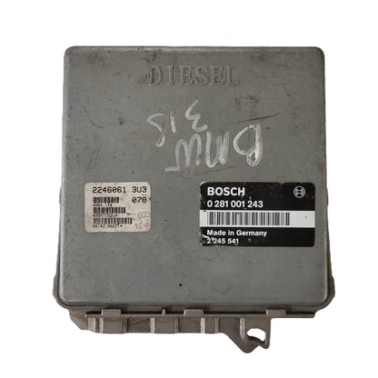 BMW 3 E36 ECU / 0281001243 / 2245541 / BOSCH