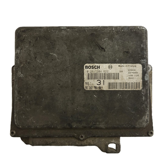 Peugeot 106 Citroen Saxo 1.1 ECU / 0261204622 / 9630278180 / MA3.1 / BOSCH
