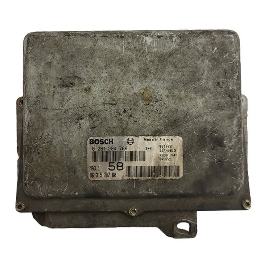 Peugeot Citroen ECU / 0261204788 / 9631528780 / MA3.1 / BOSCH