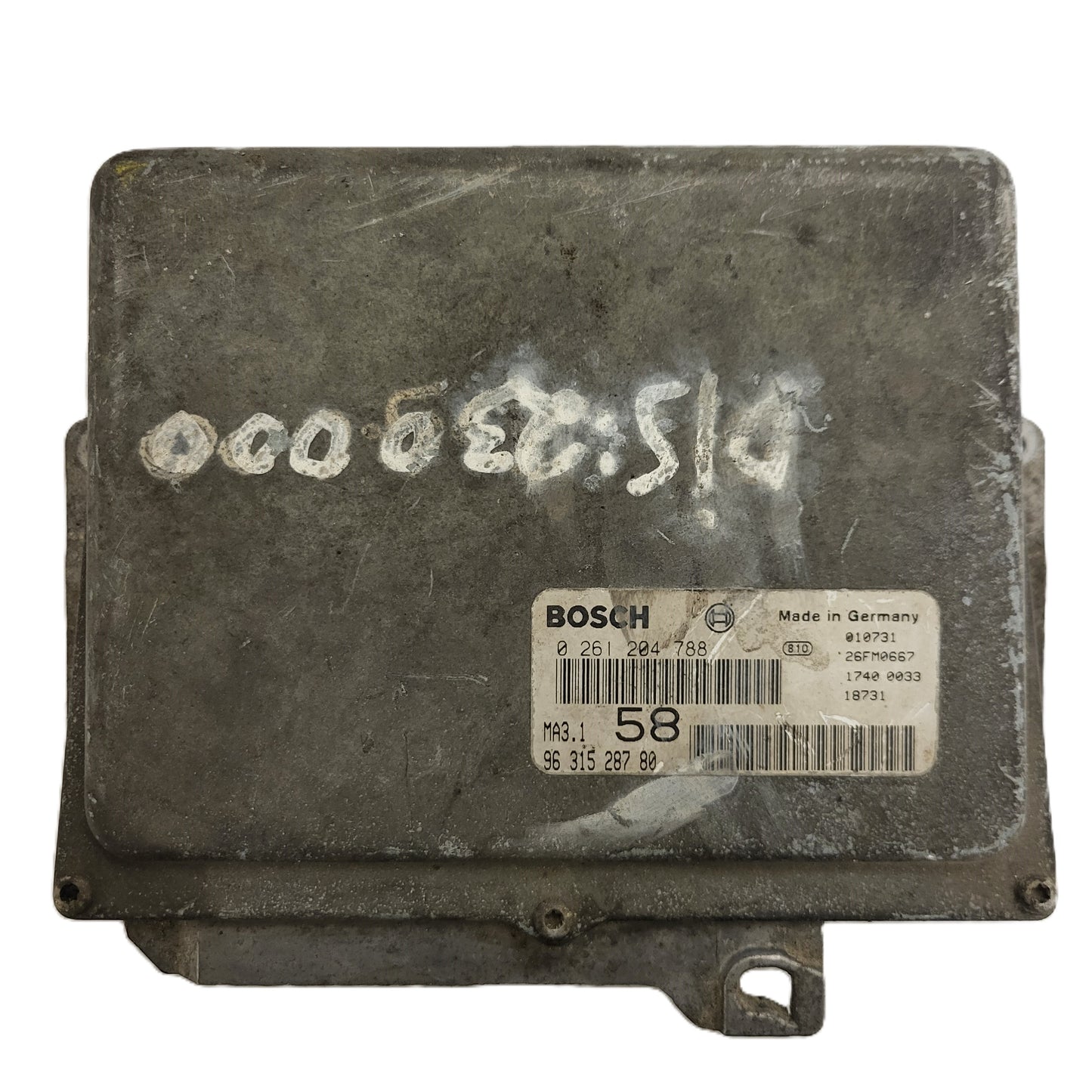 Peugeot Citroen ECU / 0261204788 / 9631528780 / MA3.1 / BOSCH