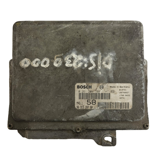 Peugeot Citroen ECU / 0261204788 / 9631528780 / MA3.1 / BOSCH