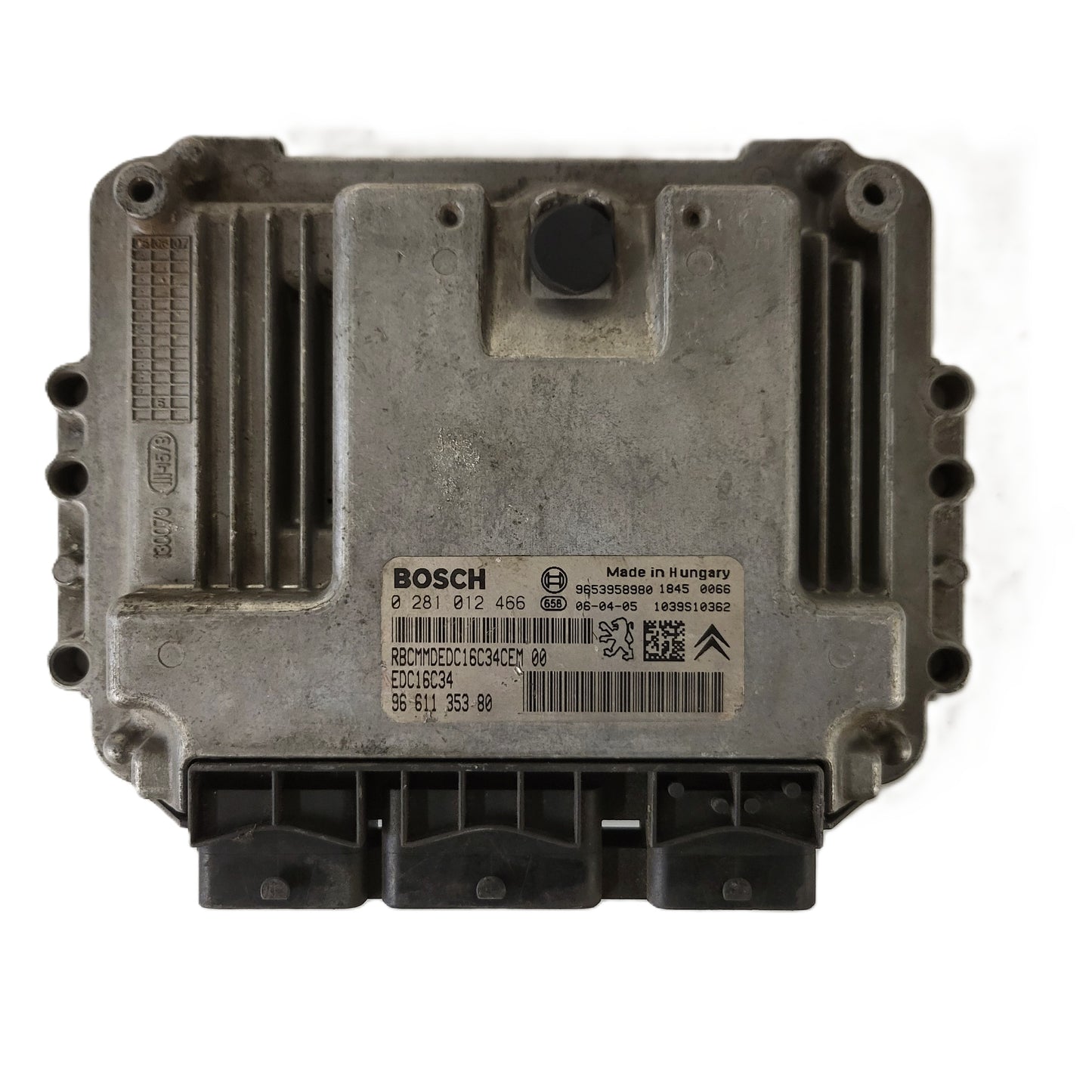 CITROEN XSARA PICASSO 1.6 HDI ECU / 0281012466 / 9661135380 / 9653958980 / BOSCH