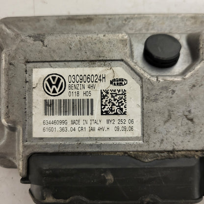 SEAT IBIZA ECU / 03C906024H / 4HV / IAW 4HV.H / 61601.363.04 / MAGNETI MARELLI