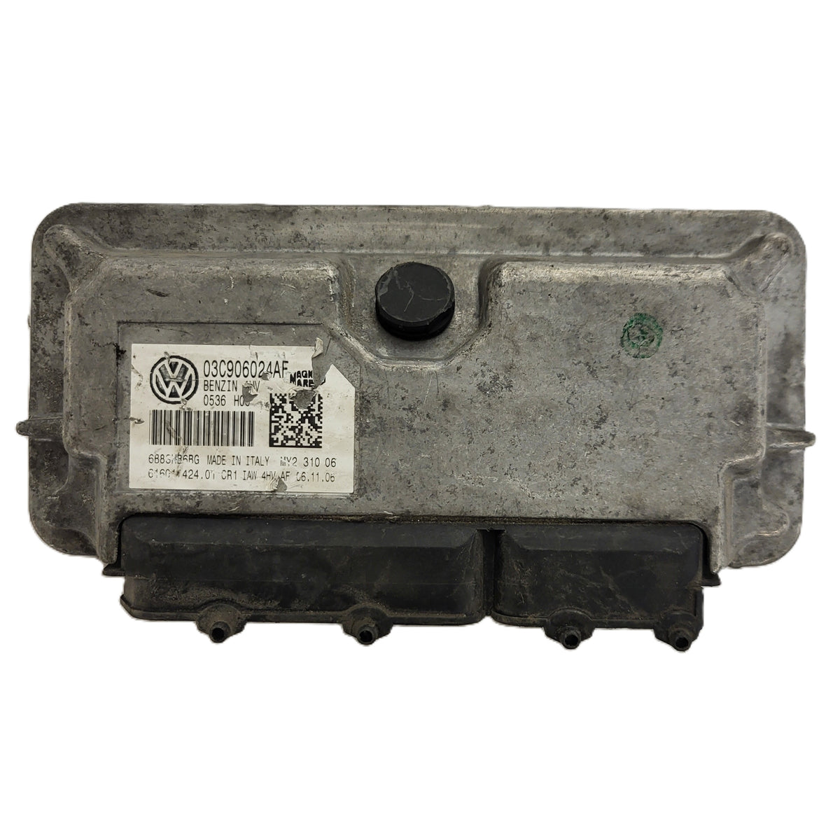 SEAT IBIZA ECU / 03C906024AF / 4HV / IAW 4HV.AF / 61601.424.01 / MAGNETI MARELLI - B88-04 - 1