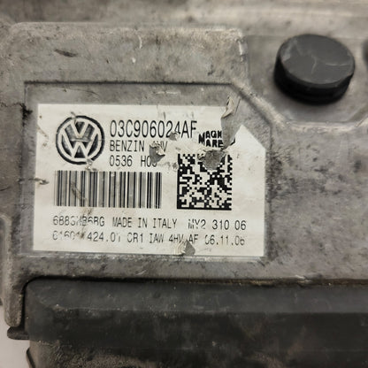 SEAT IBIZA ECU / 03C906024AF / 4HV / IAW 4HV.AF / 61601.424.01 / MAGNETI MARELLI