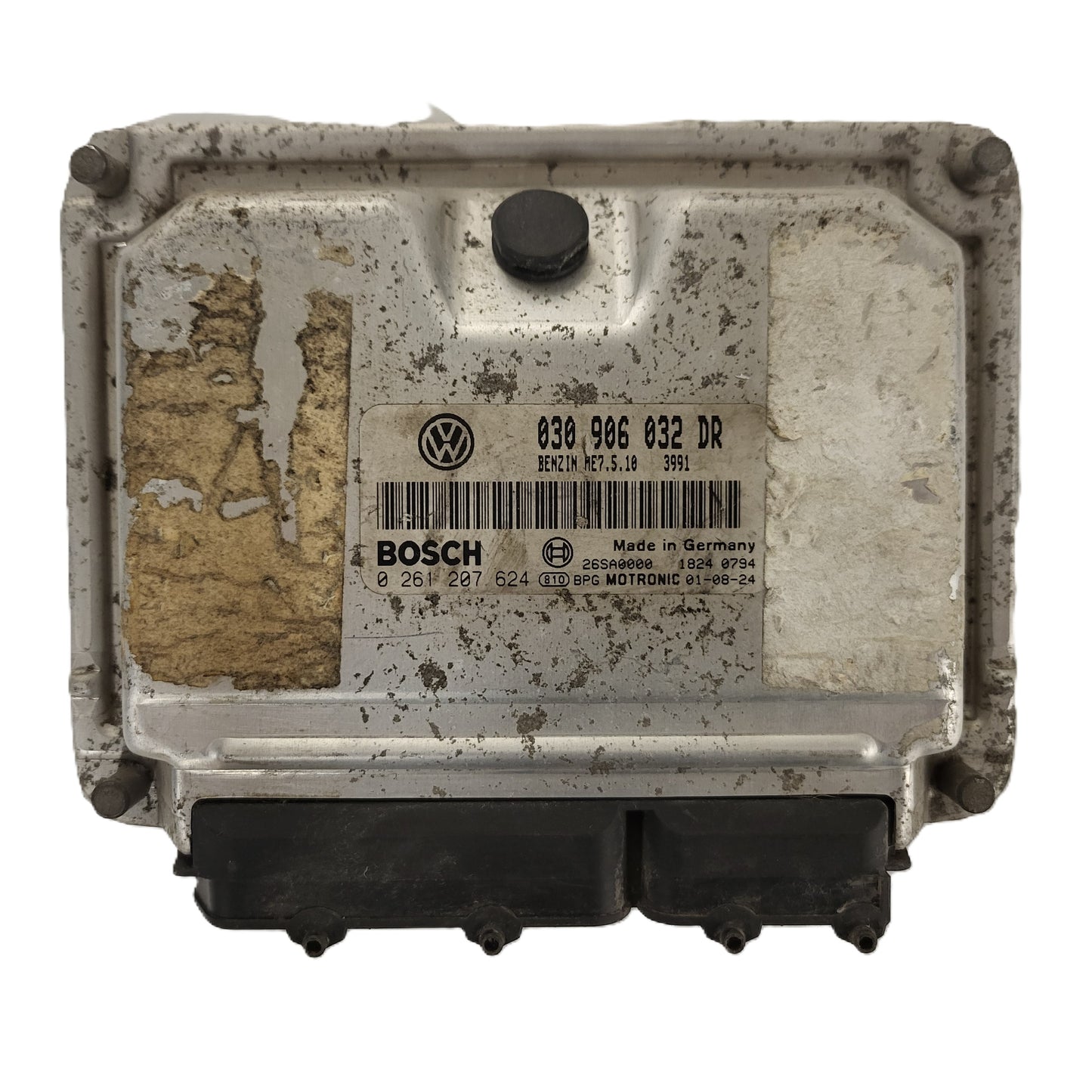 VW SEAT ŠKODA 1.0 ECU / 030906032DR / 0261207624 / ME7.5.10 / BOSCH