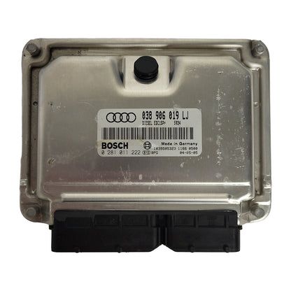 AUDI A4 ECU / 038906019LJ / 0281011222 / EDC15P+ / BOSCH - B88-09 - 1