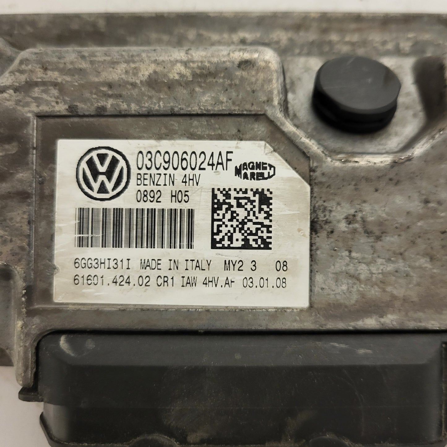 SEAT IBIZA ECU / 03C906024AF / 4HV / IAW 4HV.AF / 61601.424.02 / MAGNETI MARELLI