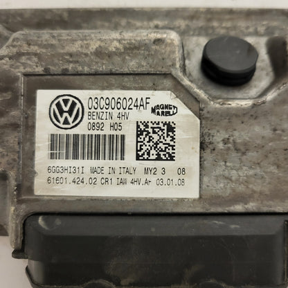 SEAT IBIZA ECU / 03C906024AF / 4HV / IAW 4HV.AF / 61601.424.02 / MAGNETI MARELLI