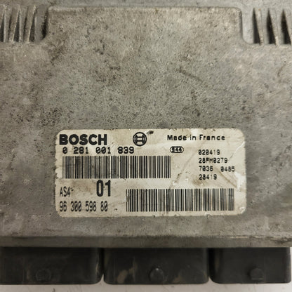 3x Citroen Saxo Peugeot 106 ECU / 0281001839 / 9630059880 / AS4 / BOSCH BULK STOCK