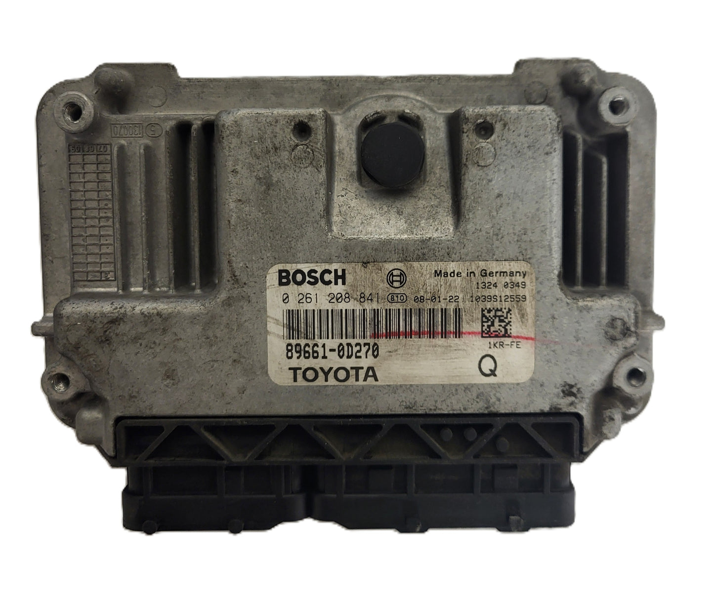 TOYOTA YARIS 1KR-FE ECU / 0261208841 / 89661-0D270 / BOSCH