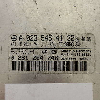 MERCEDES BENZ SLK ECU / A0235454132 / 0261204746 / BOSCH - B88-20 - 2