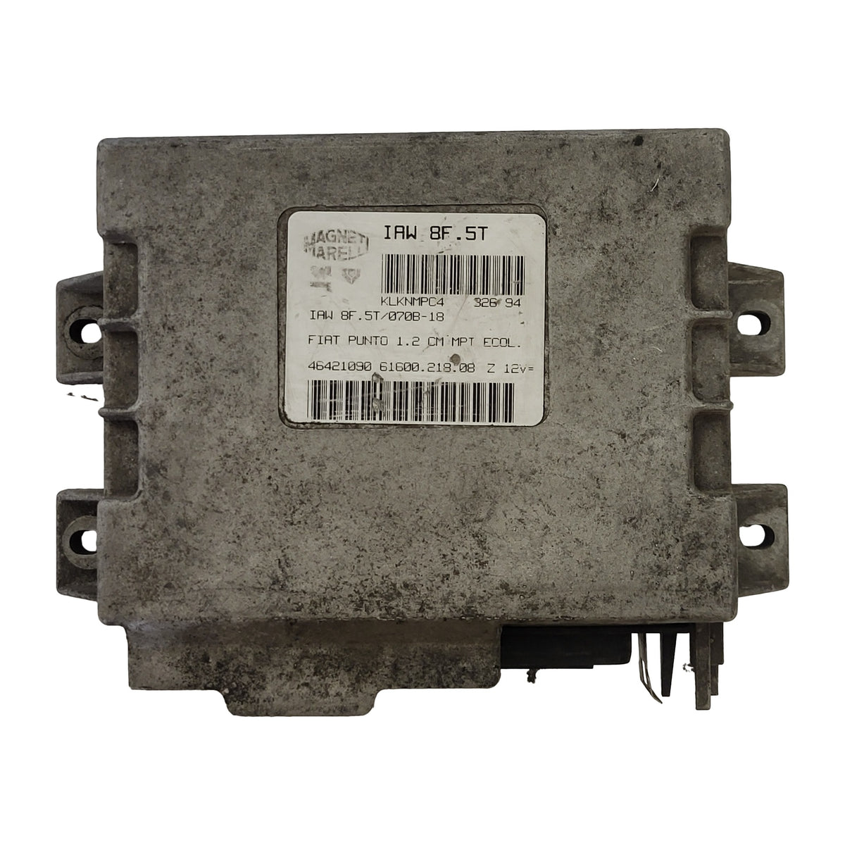 FIAT ECU  / IAW 8F.5T / 46421090 / 61600.218.08 / MAGNETI MARELLI - B88-21 - 1