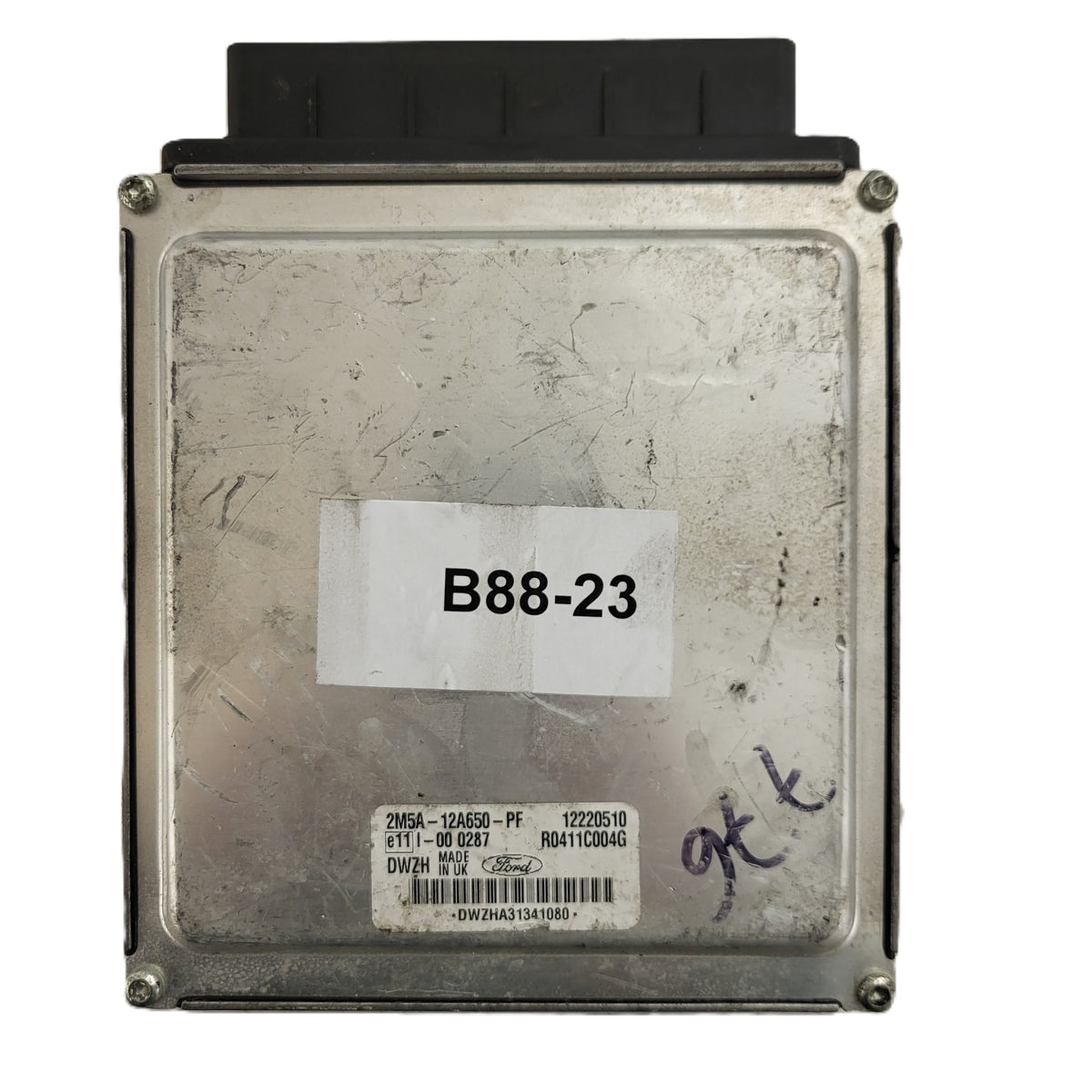 FORD FOCUS ECU / 2M5A-12A650-PF / 12220510 / R0411C004G / DWZH / DELPHI - B88-23 - 1