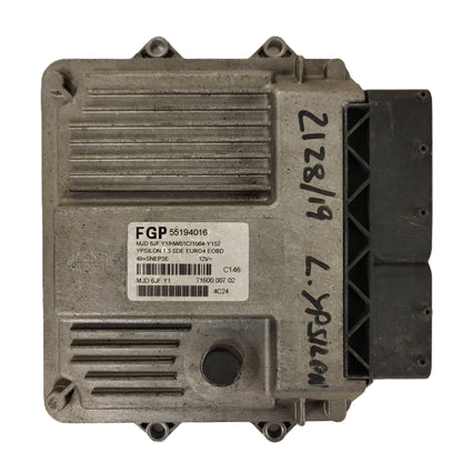 LANCIA Y ECU / 55194016 / MJD 6JF.Y1 / HW01C / MAGNETI MARELLI