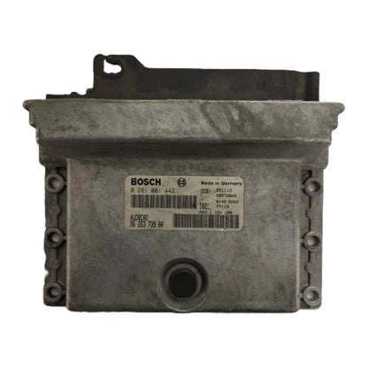 PEUGEOT CITROEN ECU / 0281001442 / 9626373980 / XUDB02 / BOSCH - B89-04 - 1