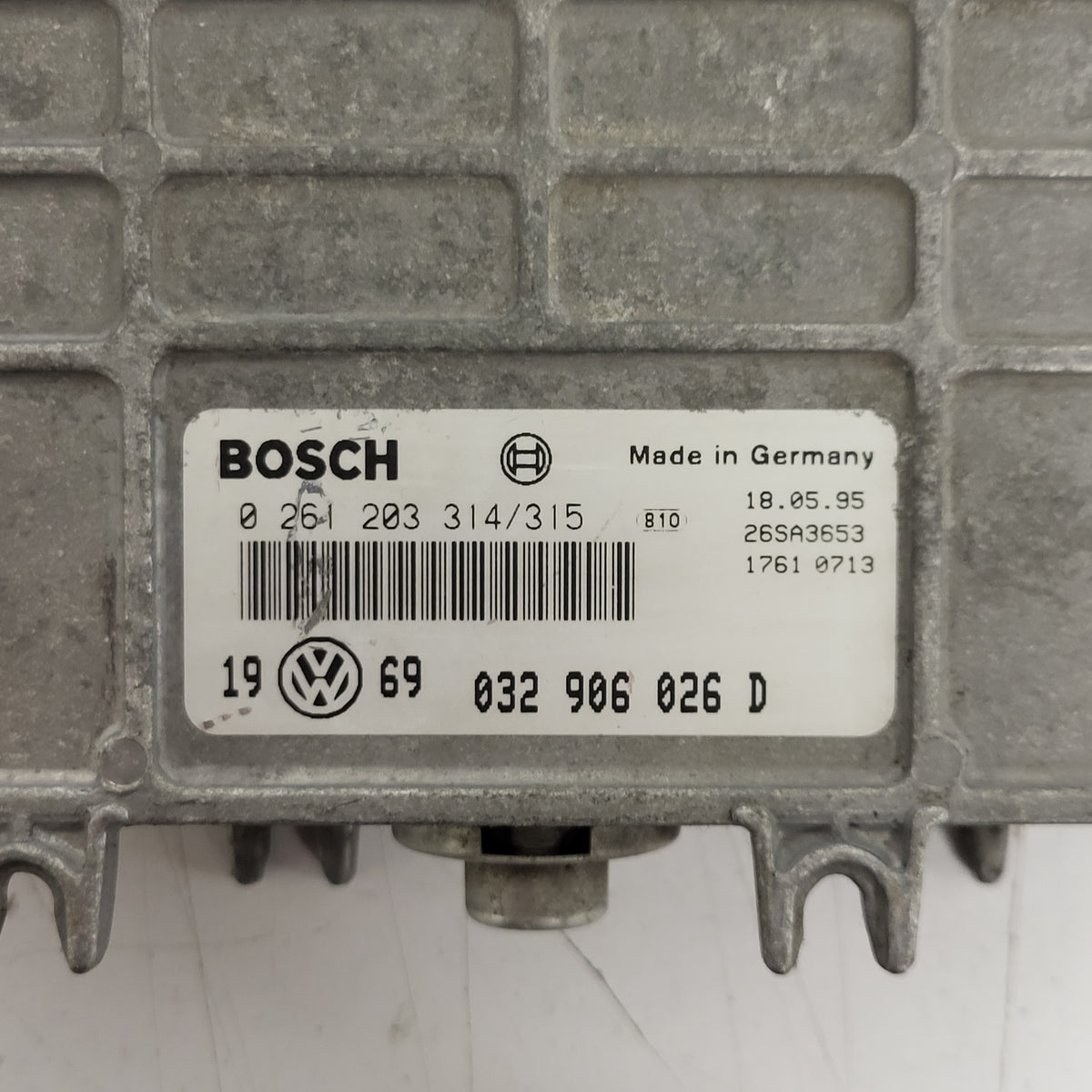 VW GOLF 3 ECU / 0261203314/315 / 032906026D / 032906026 / BOSCH - B89-05 - 2