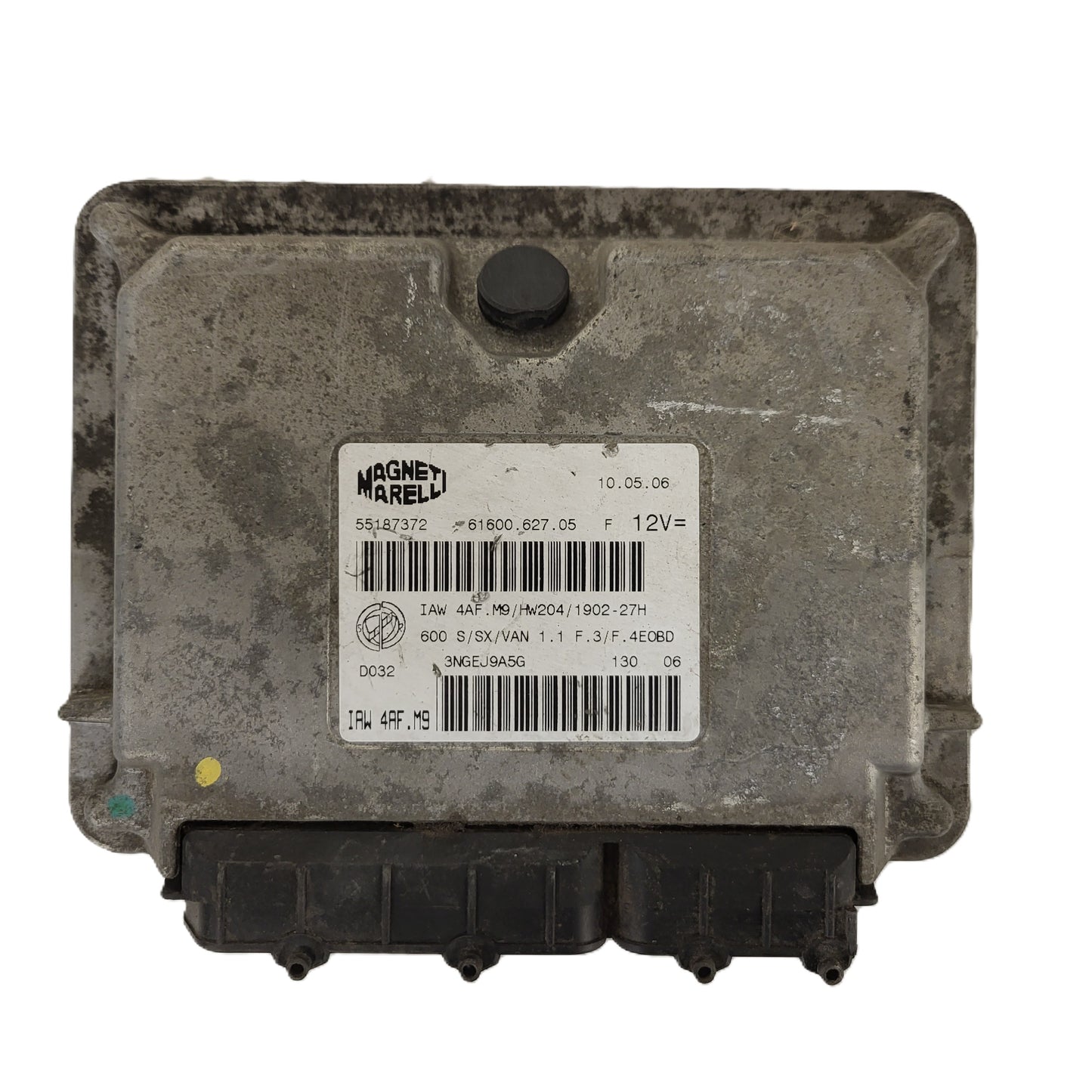 Fiat Seicento 600 ECU / 55187372 / IAW4AF.M9 / 61600.627.05 / MAGNETI MARELLI