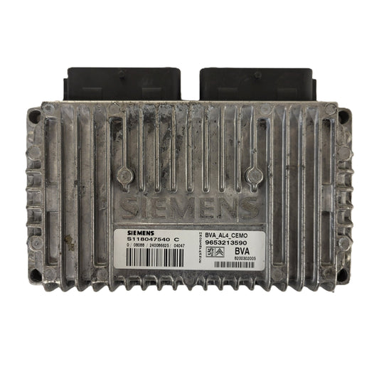 Peugeot Citroen ECU / S118047540C / 9653213590 / SIEMENS