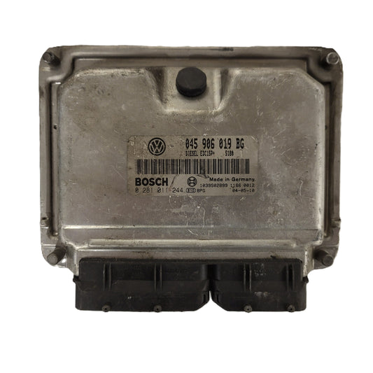 VW ŠKODA ECU / 045906019BG / 0281011244 / EDC15P+ / BOSCH
