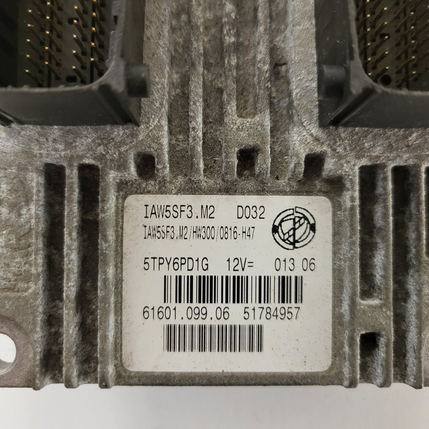 FIAT GRANDE PUNTO ECU / IAW 5SF3.M2 / HW300 / 51784957 / IAW5SF3.M2 61601.099.06