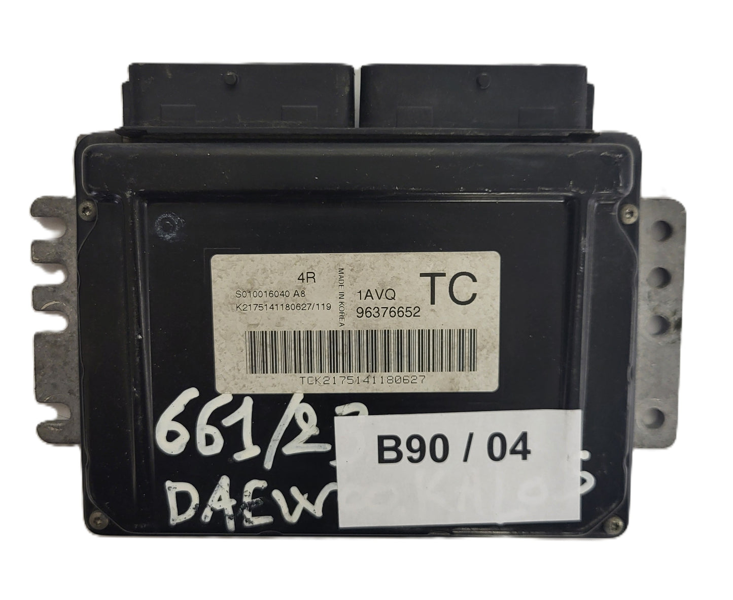 CHEVROLET KALOS ECU / S010016040 A8 / 96376652 / 1AVQ / TC