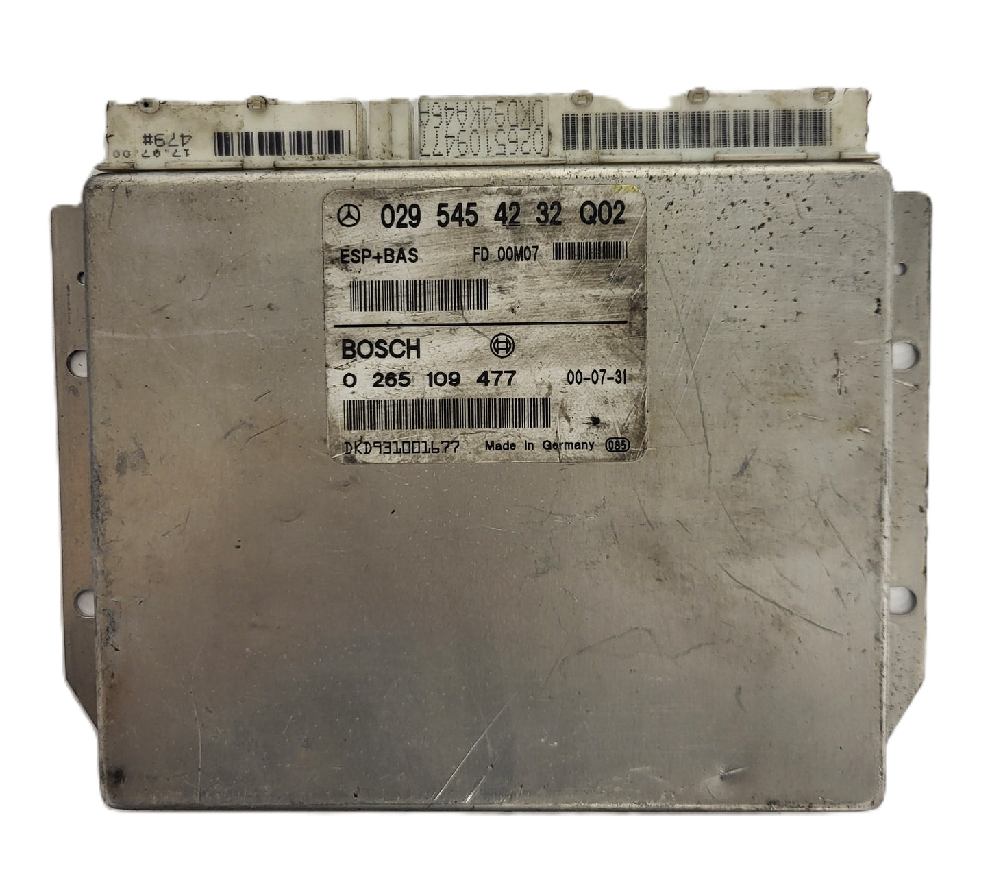 Mercedes A-Class W168 ESP ECU / 0295454232 / 0265109477 / BOSCH