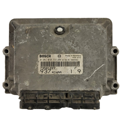 ALFA 147 ECU / 0281010332 / 55185365 / BOSCH - B90-09 - 1
