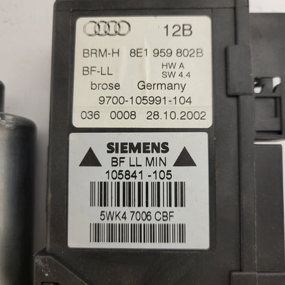AUDI A4 B6 B7 00-07 / ALZAVETRO ANTERIORE DESTRO / 8E1959802B