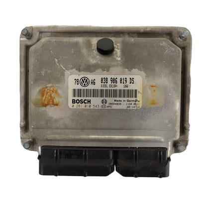 VW PASSAT B5 ECU / 038906019DS / 0281010543 / EDC15P+ / BOSCH