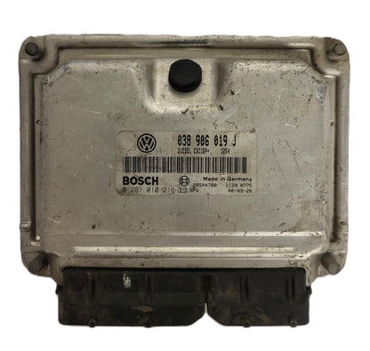VW SHARAN ECU / 038906019J / 0281010216 / EDC15P+ / BOSCH